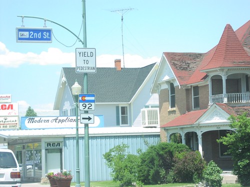 US-50 West at CO-92 East