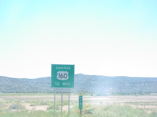 End AZ98 East at US-160