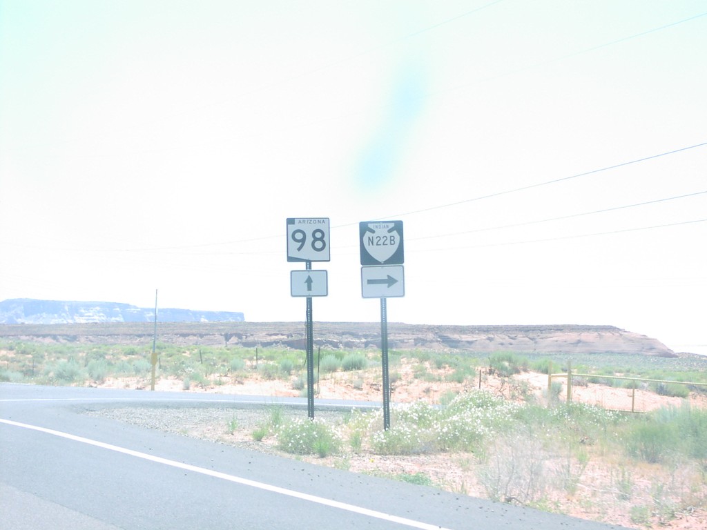 AZ-98 East at BIA-N22B