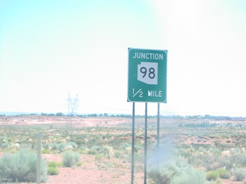 US-89 South Approaching AZ-98