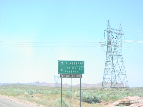 US-89 South at AZ-98 East