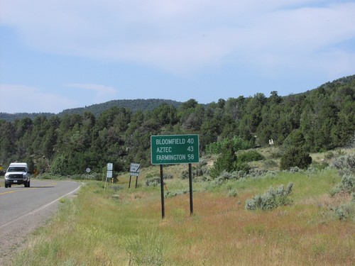 NM-511 South - Distance Marker