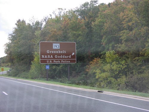 MD-295 South (B-W Parkway) at MD-193