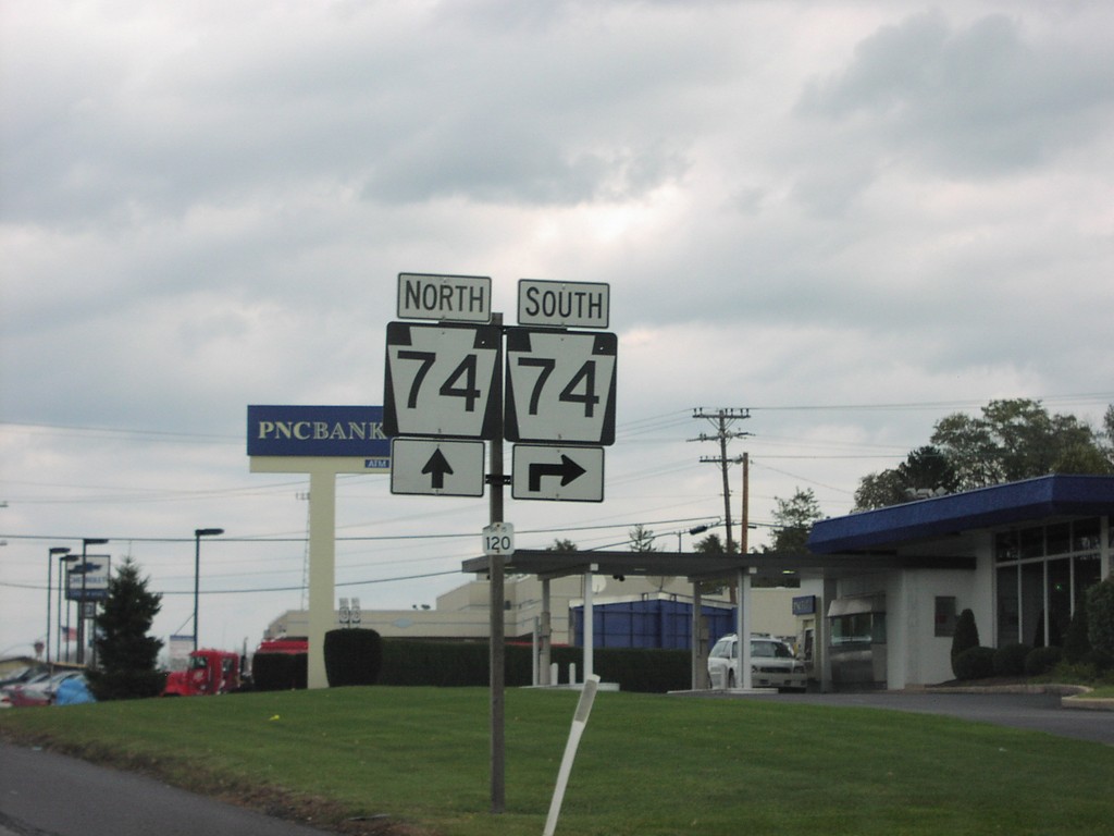 US-15 North at PA-74 South