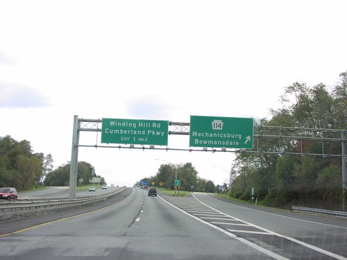 US-15 North at PA-114