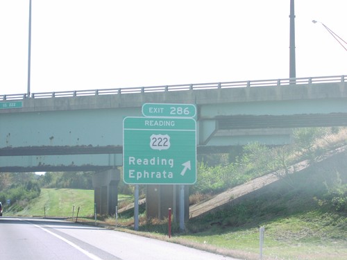 I-76 East Exit 286 Reading Interchange