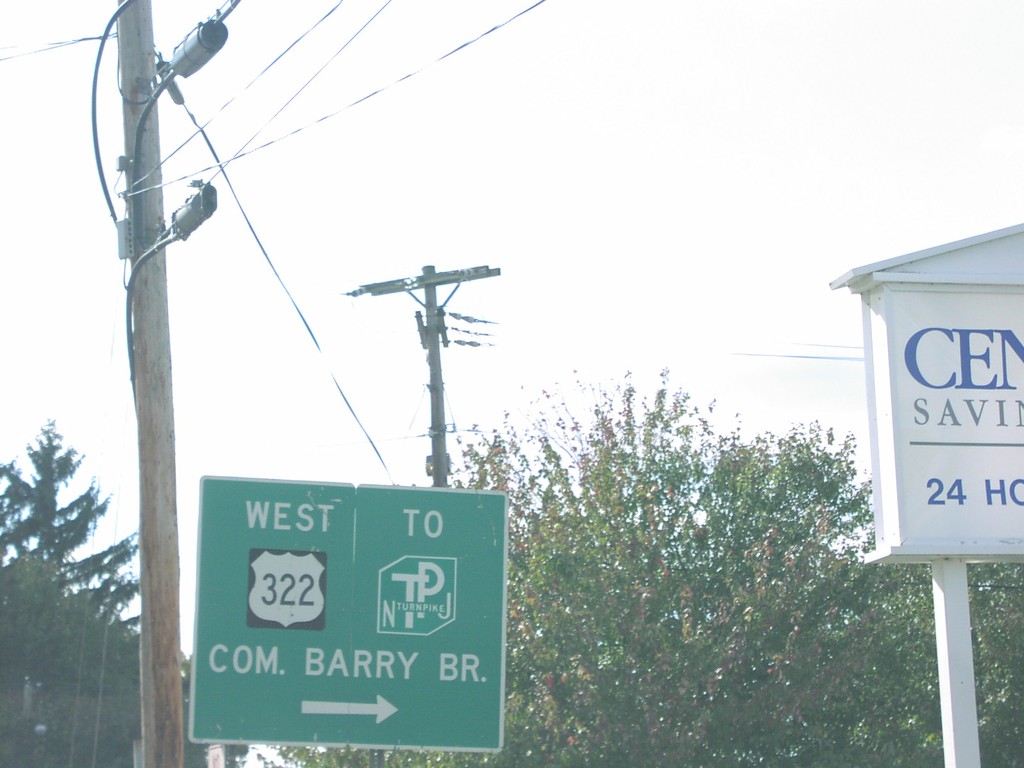 NJ-45 South at US-322