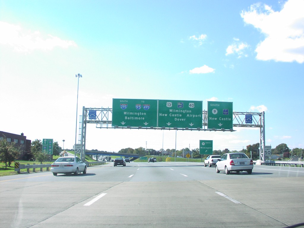 I-295 South at DE-9 and US-13