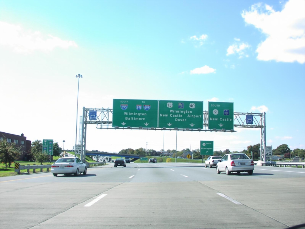 I-295 South at DE-9 and US-13