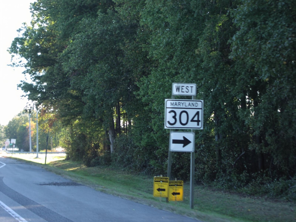 US-301 South at MD-304