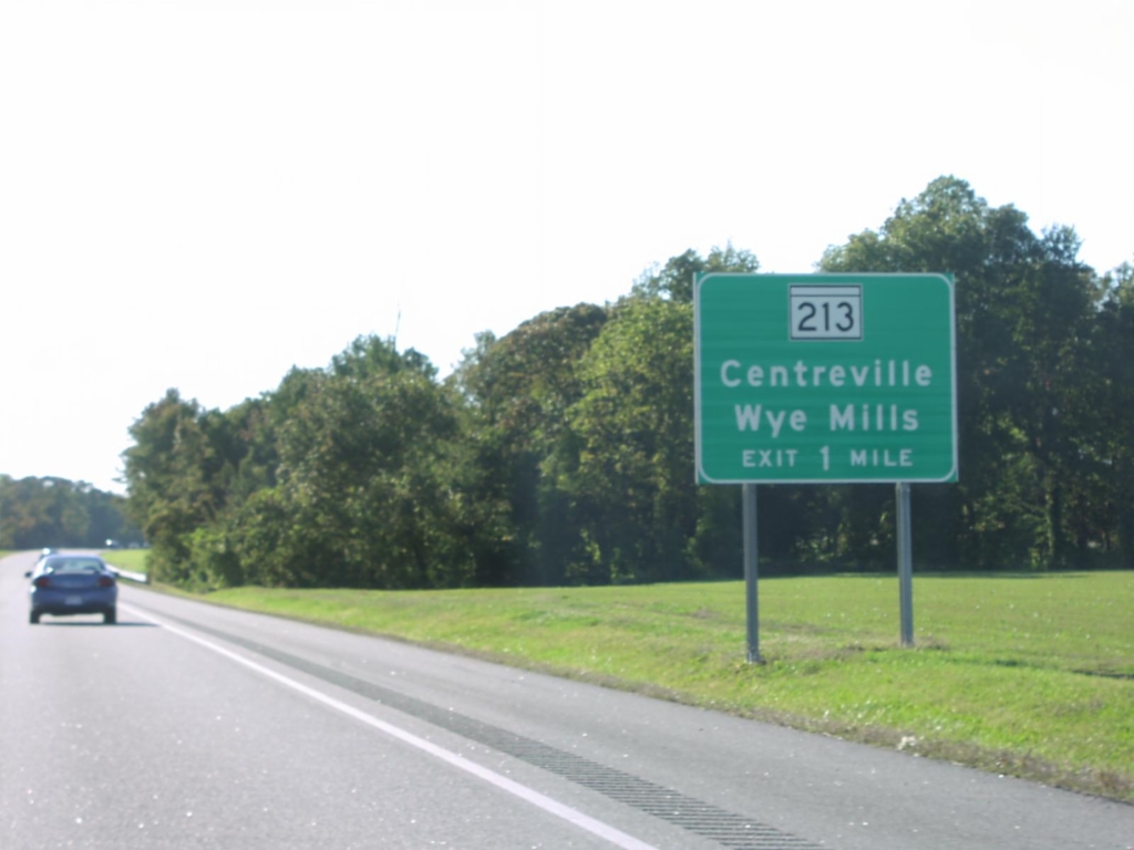 US-301 South Approaching MD-213