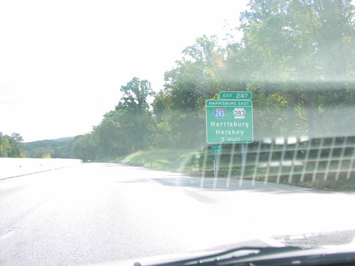 I-76 East Exit 247 Harrisburg East Interchange