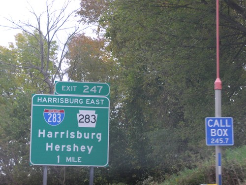 I-76 East Exit 247 Harrisburg East Interchange