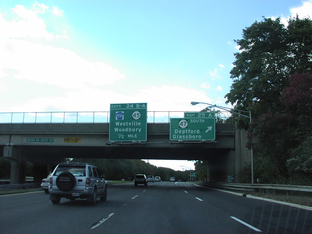 I-295 South Exits 24 and 25