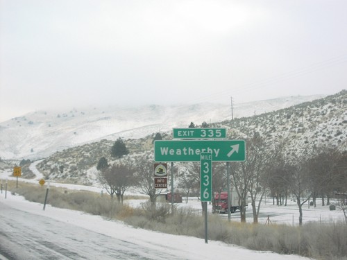 I-84 West Exit 335