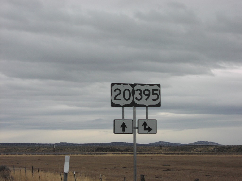 US-20 West at US-395 South