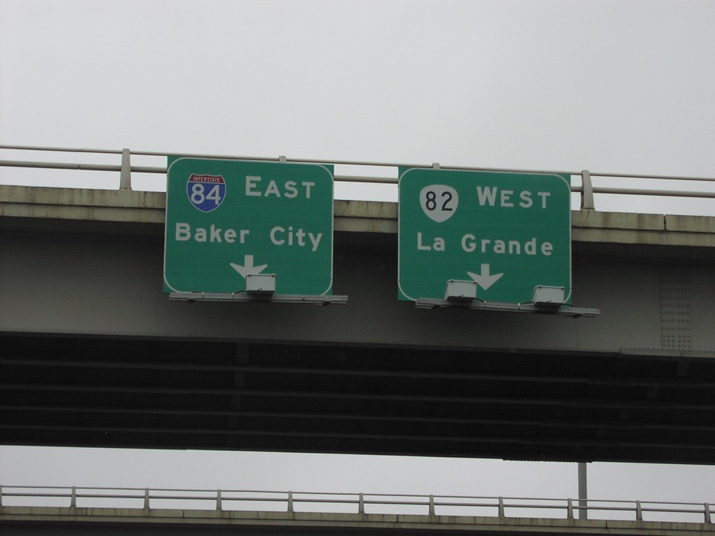 OR-82 West at I-84 East