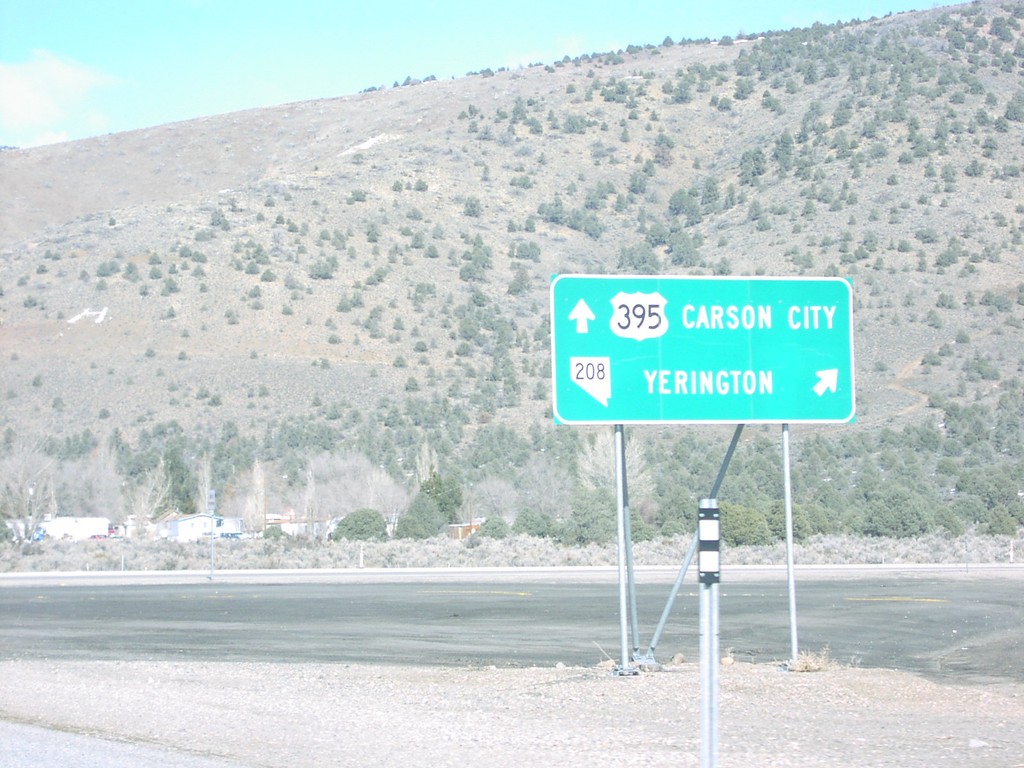 US-395 North at NV-208