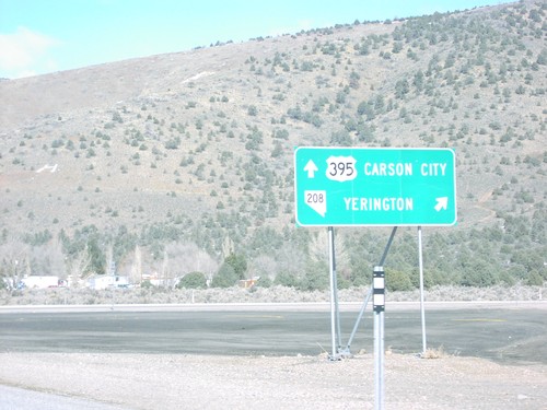 US-395 North at NV-208