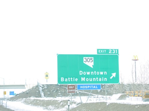 I-80 West Exit 231