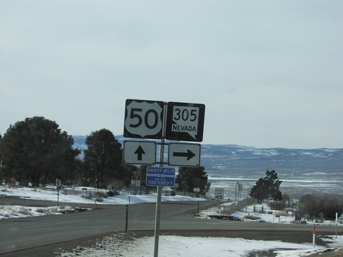 US-50 West at NV-305 North