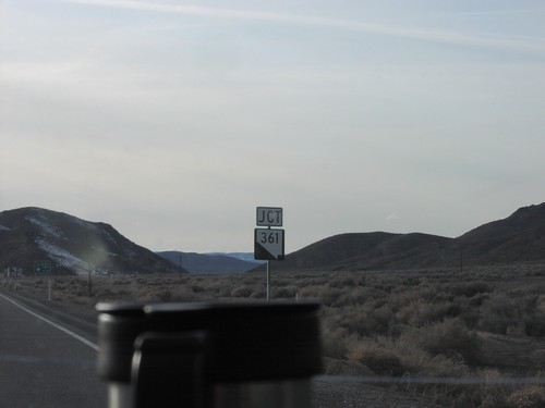 Jct. NV-361 on US-50 West