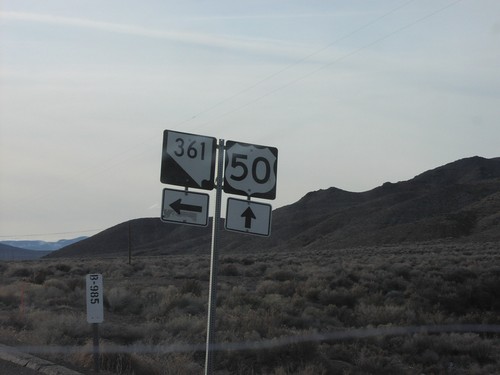 US-50 West at NV-361 South