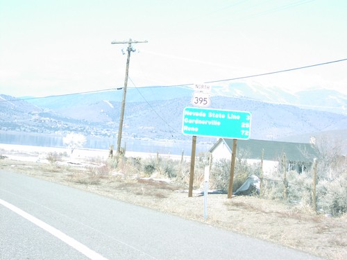 US-395 North - Distance Marker