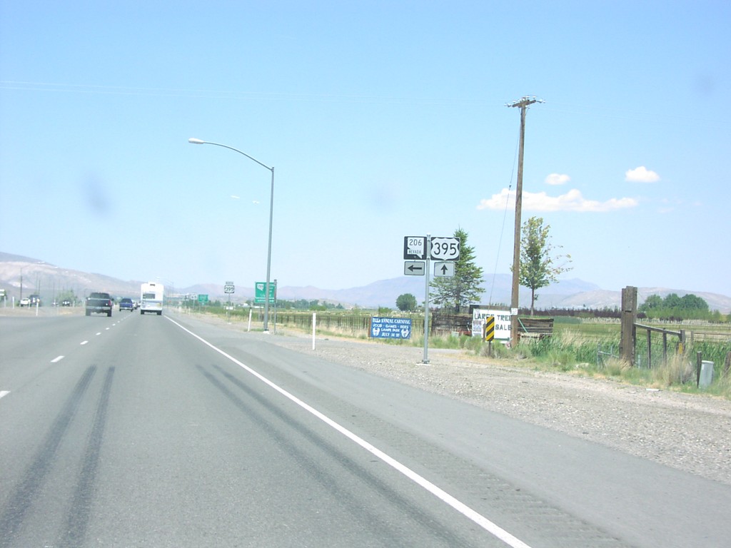 US-395 North at NV-206