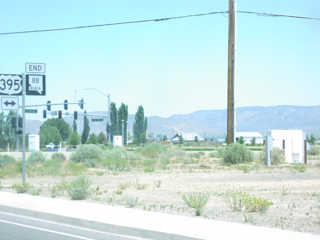 End NV-88 North at US-395