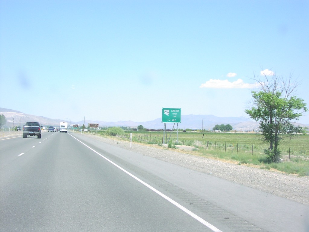 US-395 North at NV-206