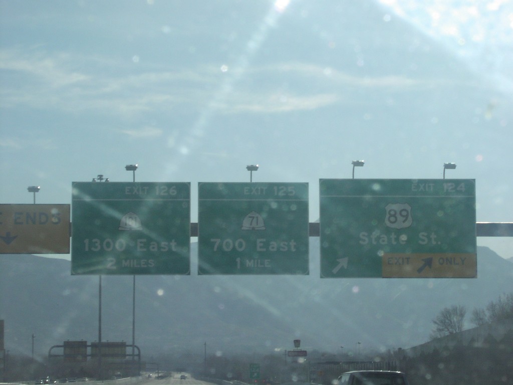 I-80 East Exits 124, 125, and 126