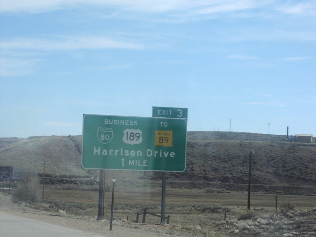 I-80 East Exit 3