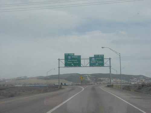 End I-86 East at I-15 - Exit 63AB