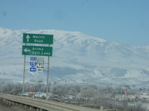 US-30 West at I-15/US-91 South