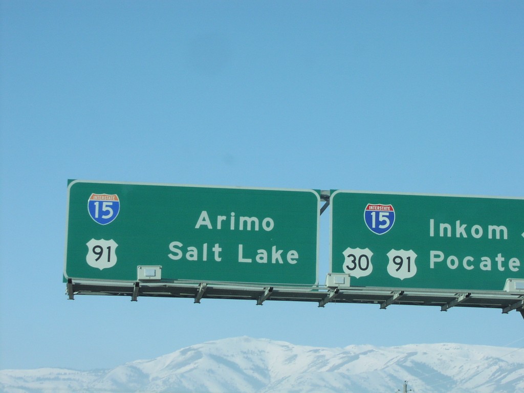 US-30 West at I-15/US-91