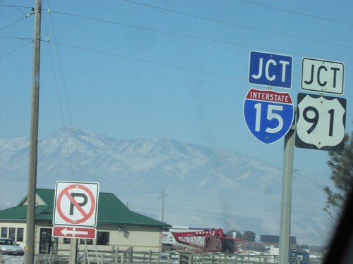 US-30 West Approaching I-15/US-91