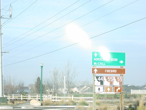 ID-44 West at ID-55 North
