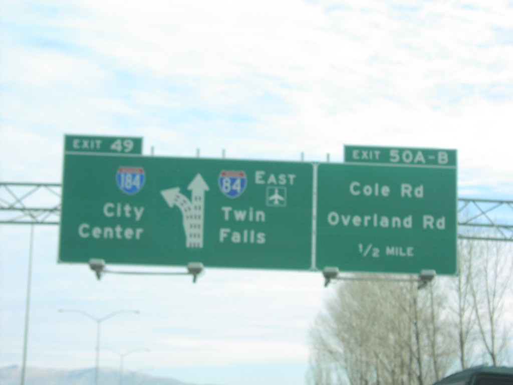 I-84 West Exits 49 and Exits 50AB