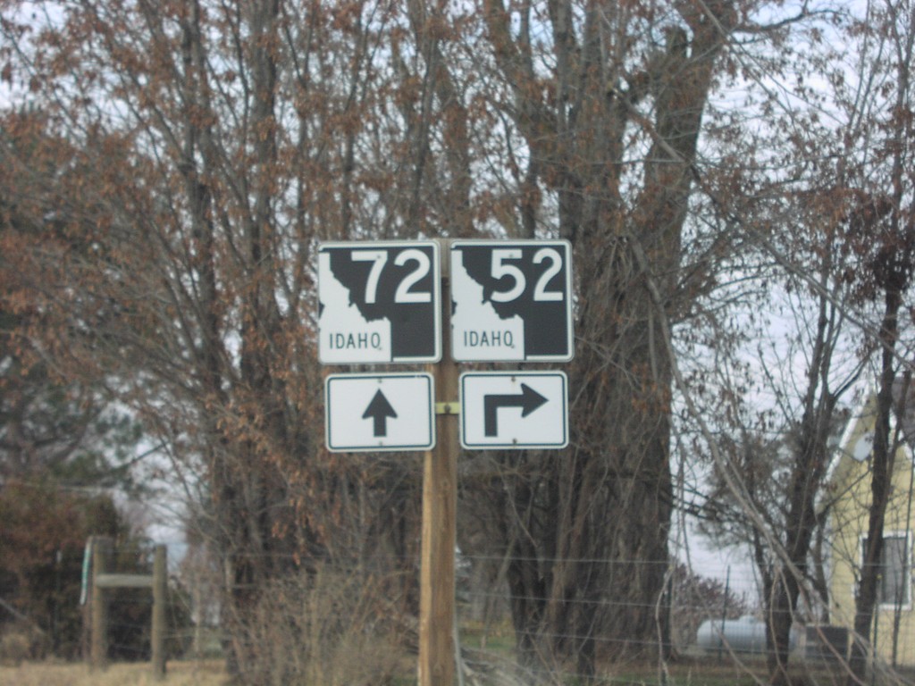 ID-52 West at ID-72