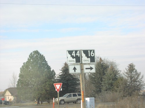 ID-44 West at ID-16 North