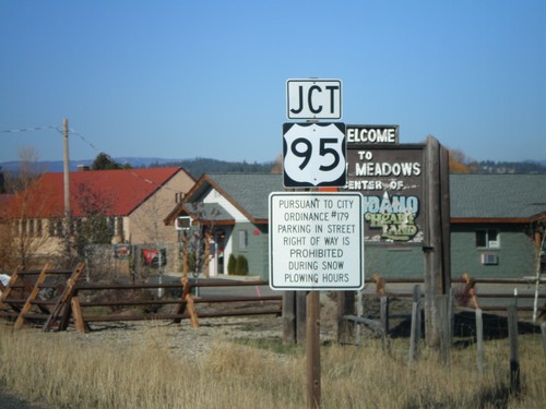 ID-55 North At US-95