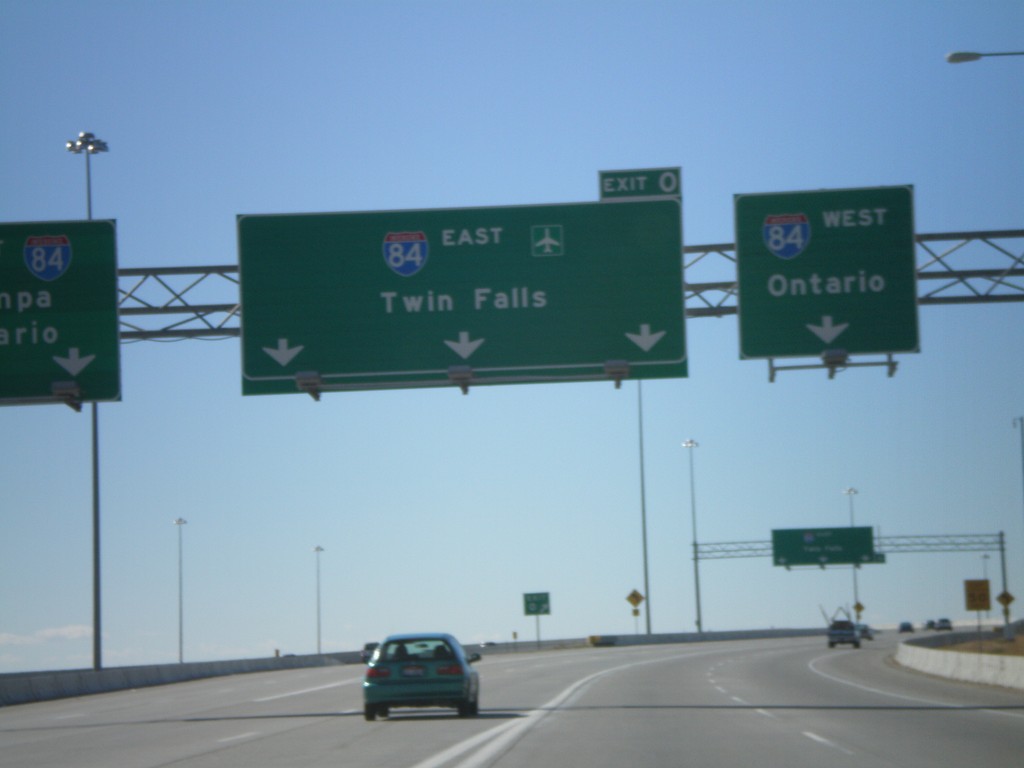 End I-184 at I-84