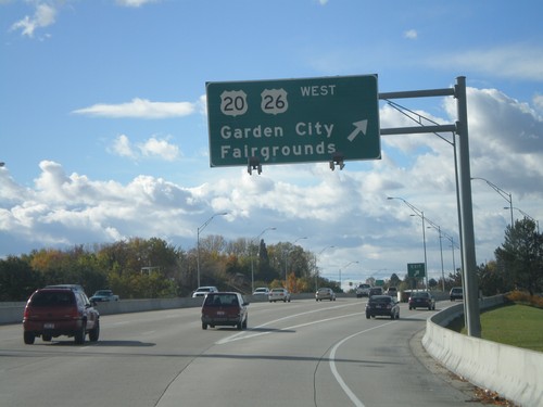 US-20/US-26 West - Begin I-184