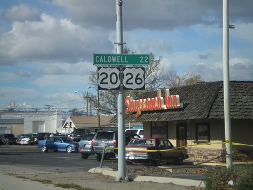 US-20/US-26 West - Distance Marker