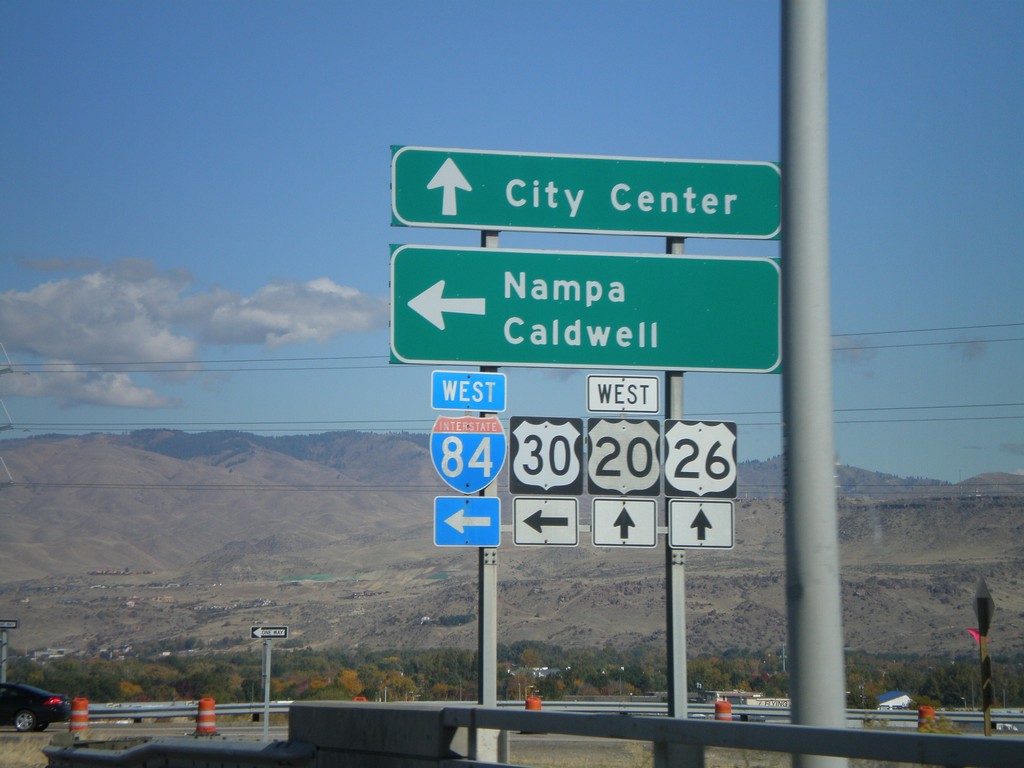 Broadway Ave. South at I-84 West Onramp