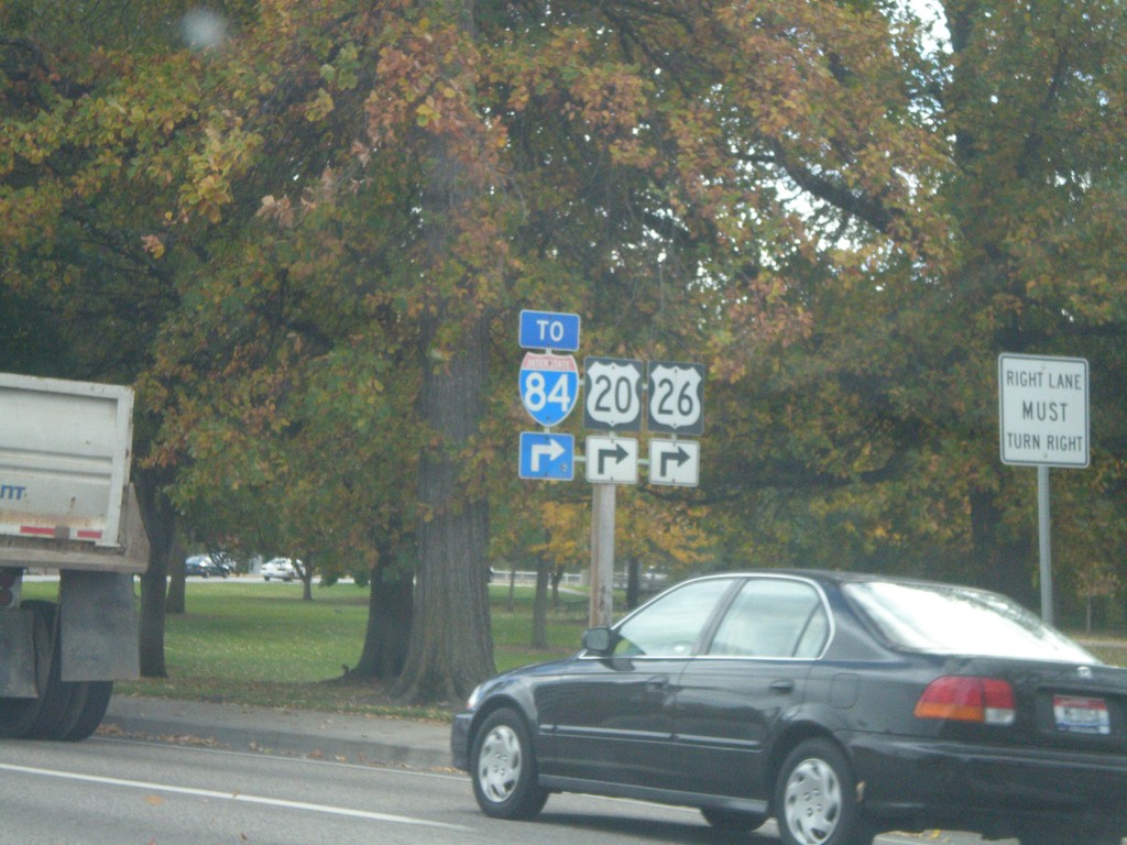 US-20/US-26 East at Broadway