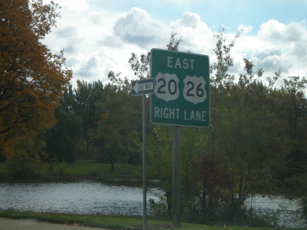 US-20/US-26 East - Right Lane