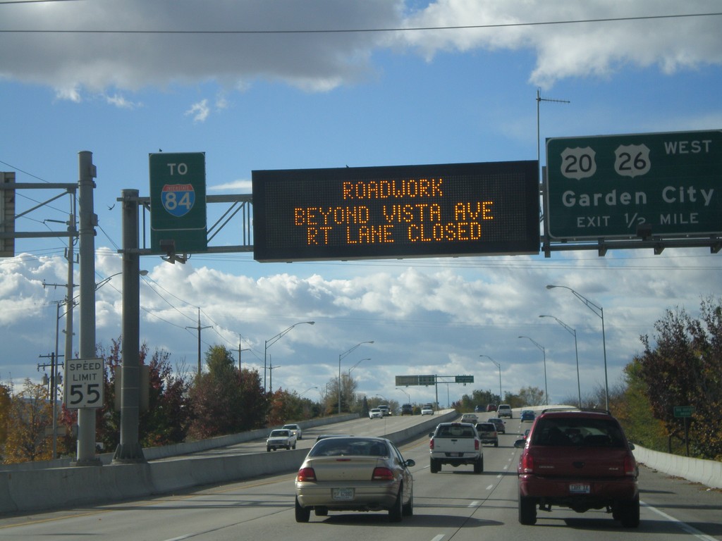 US-20/US-26 West - Garden City Exit