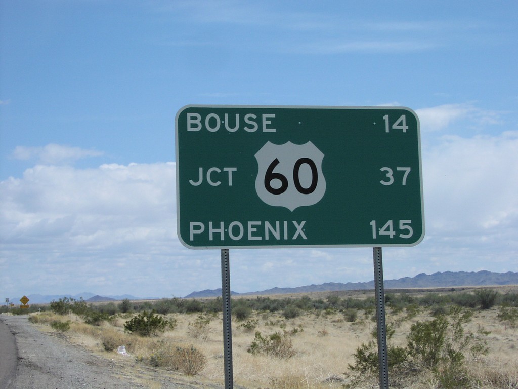 AZ-72 East - Distance Marker